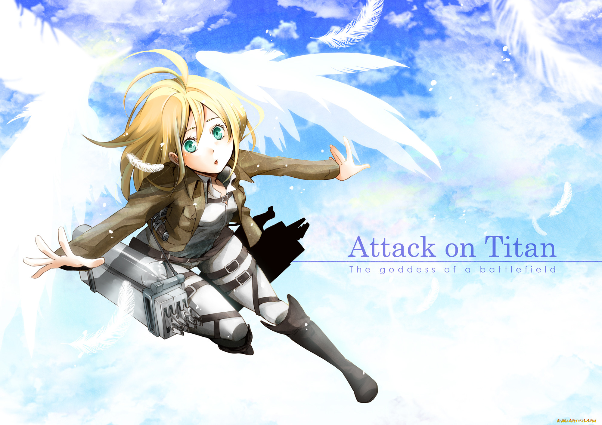 , shingeki no kyojin, , , , , christa, renz, , , , , , , art